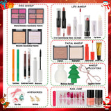 AOLIKOKO beauty advent calendar with blush and contour makeup