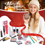 AOLIKOKO 24-day makeup advent calendar with eyeshadow palette