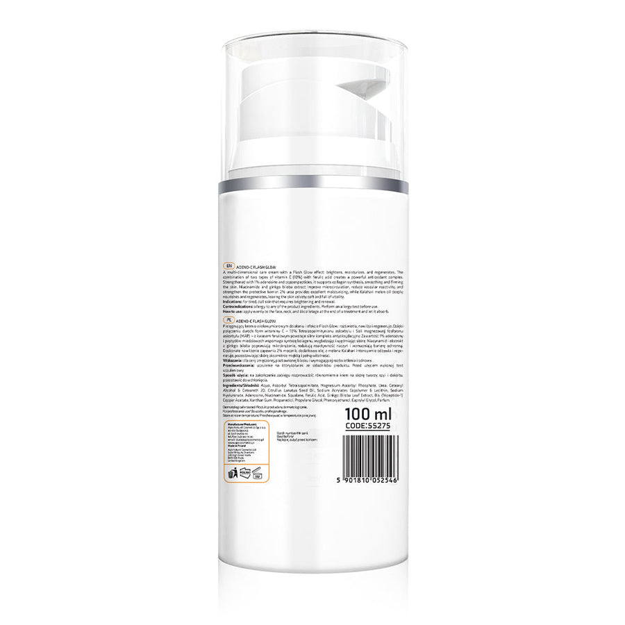 APIS ADENO-C Flash Glow Vitamin C Face Cream 100ml, secondary view