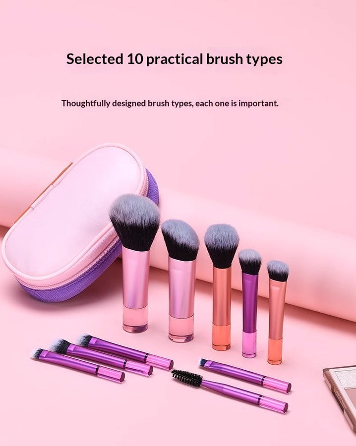 Makeup Brush Set with Storage Bag
