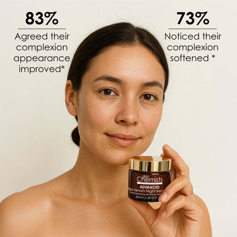 skinChemists Pro-5 Collagen Bee Venom Night Moisturiser