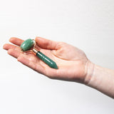 Ancient Wisdom Gemstone Mini Roller Jade
