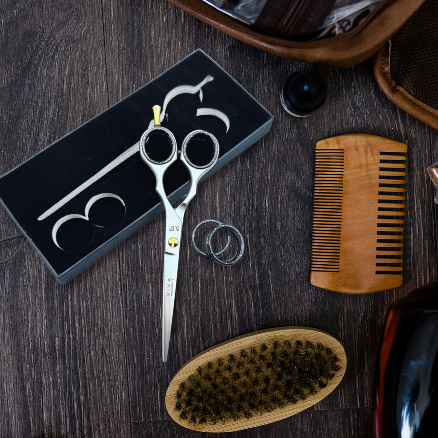 Viva Instruments 5.5” Hair Cutting Scissors – Silver