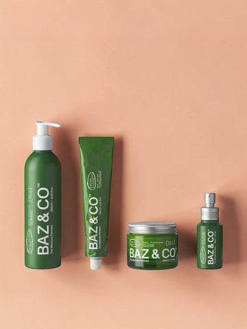BAZ Bundle Plus four-piece daily care set
