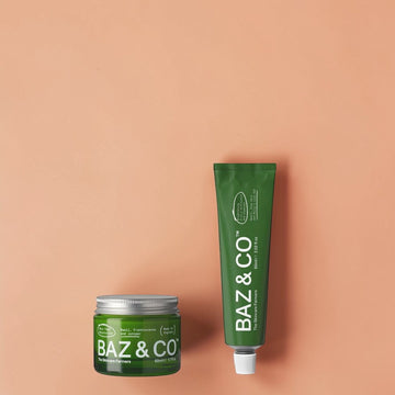 BAZ Face Routine cleanser and moisturiser set