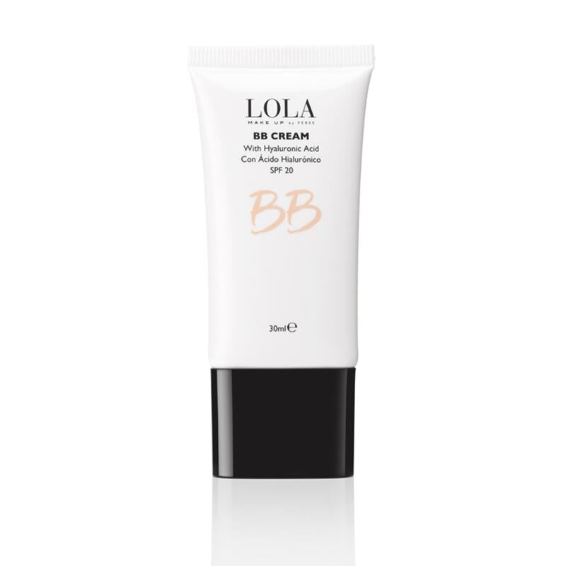 Lola BB Cream tube on a white background