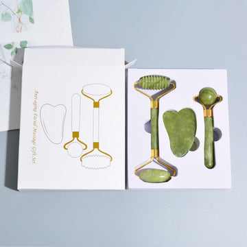 3-Piece Jade Facial Massage Set