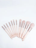 BeePro Signature Luxe 11-Piece Professional Makeup Brush Set with Pouch