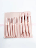 BeePro Signature Luxe 11-Piece Professional Makeup Brush Set with Pouch