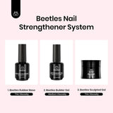 Beetles rubber base builder gel UV and LED curing guidance