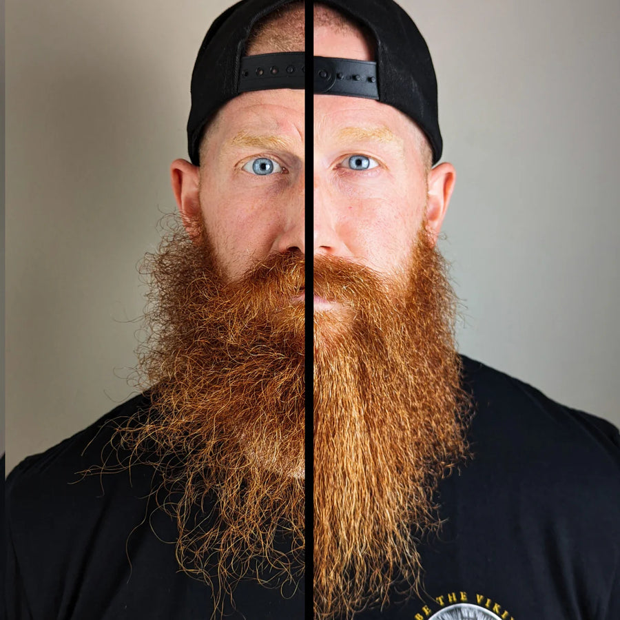Carbon X Heated Beard Straightener Brush