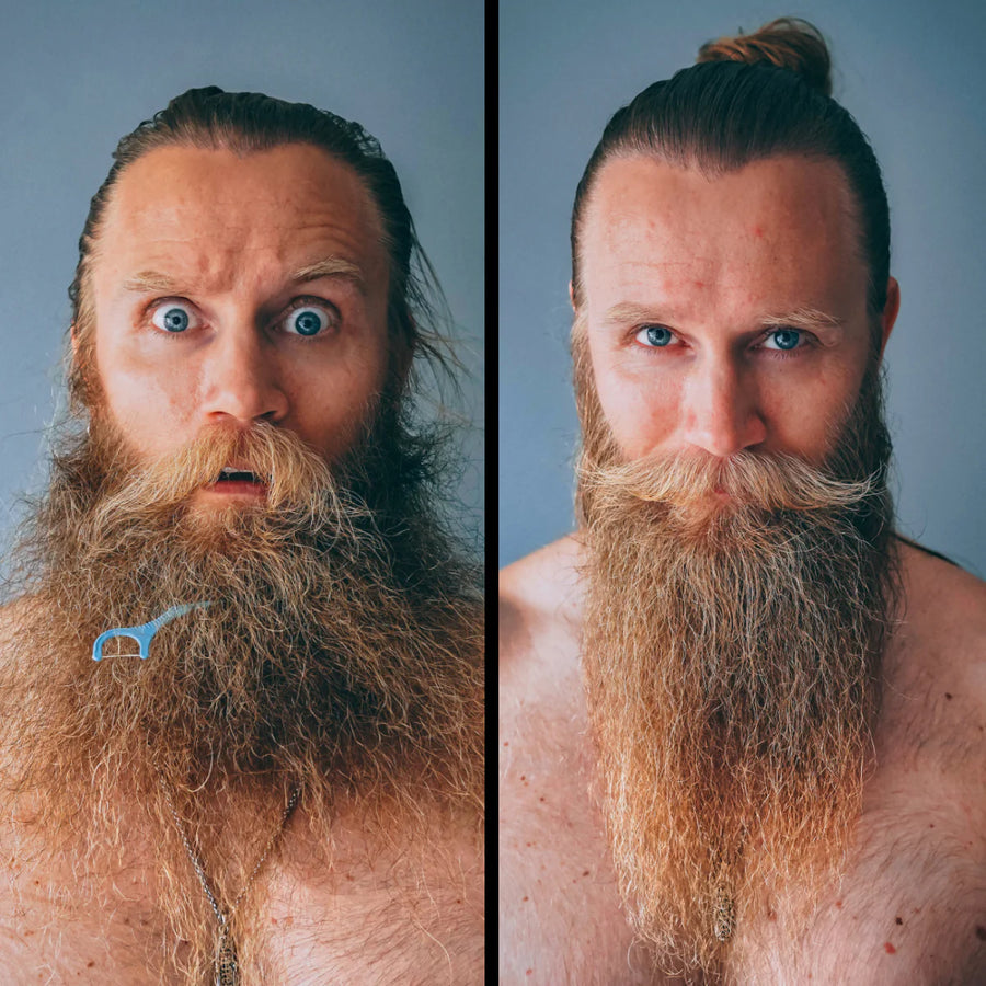 Carbon X Heated Beard Straightener Brush