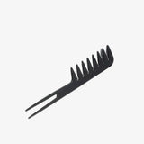 Dual-sided Belantti comb with wider and finer teeth for shaping and sectioning