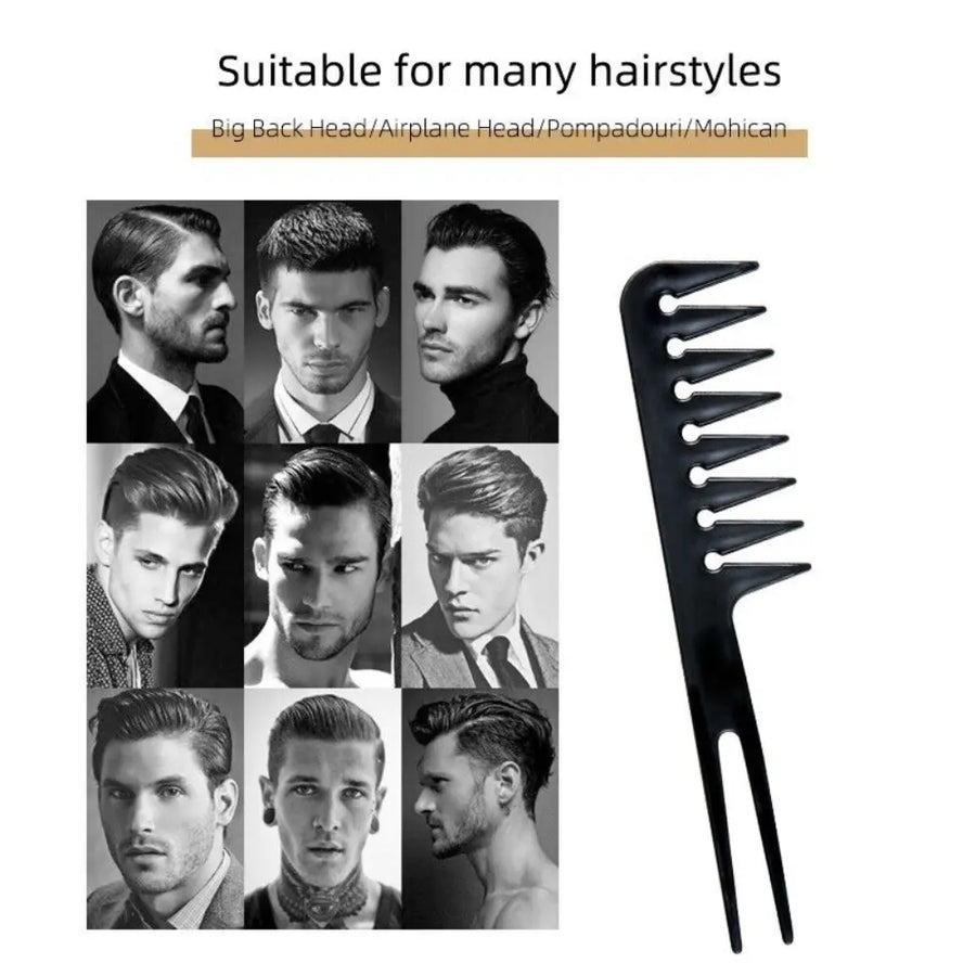 Belantti texture comb designed for barber-style shaping and finishing