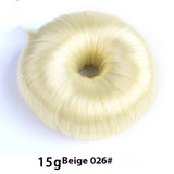 Beige donut hair bun shaper 15g