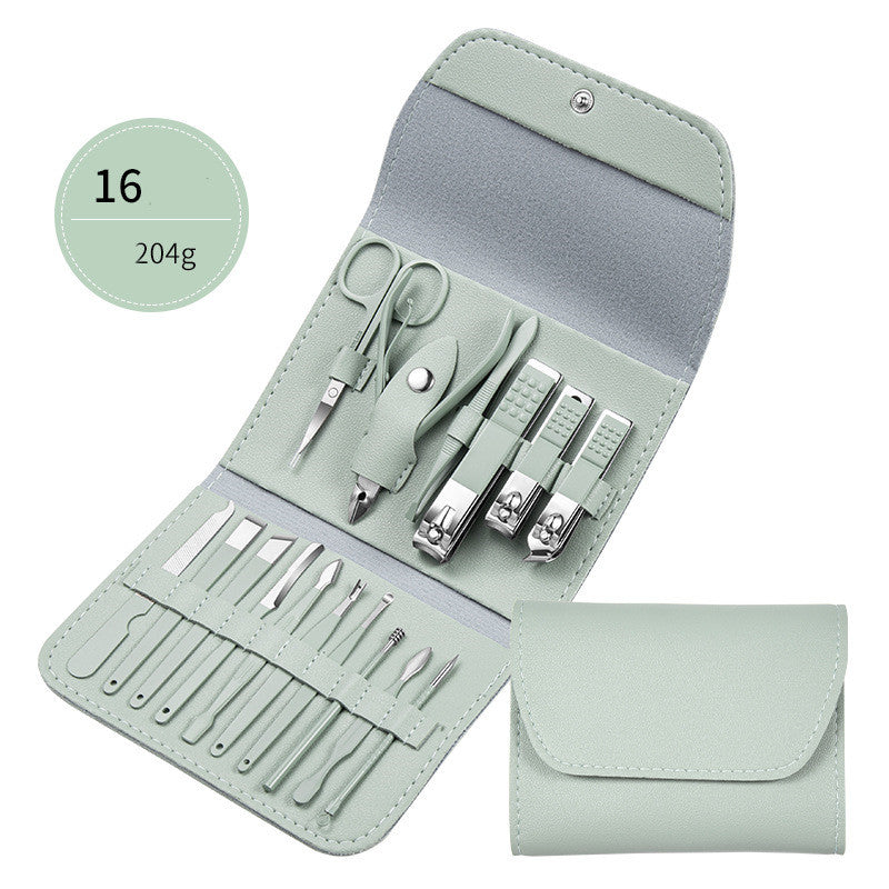 20-Style Stainless-Steel Manicure & Pedicure Tool Sets