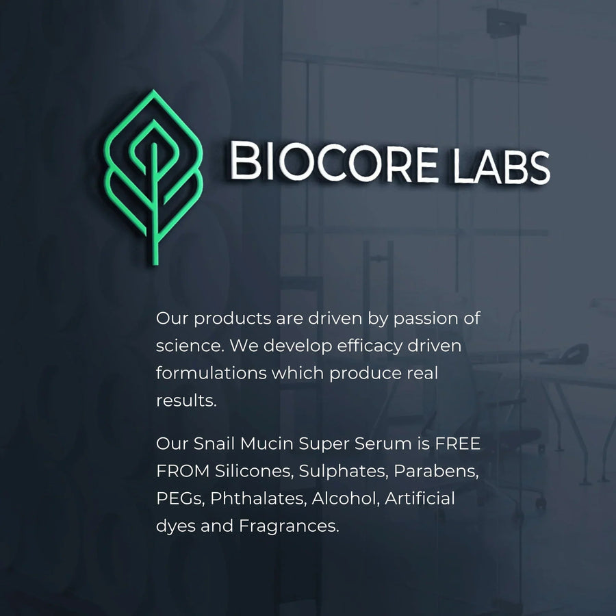 BIOCORE LABS Snail Mucin Peptide Super Serum 100ml