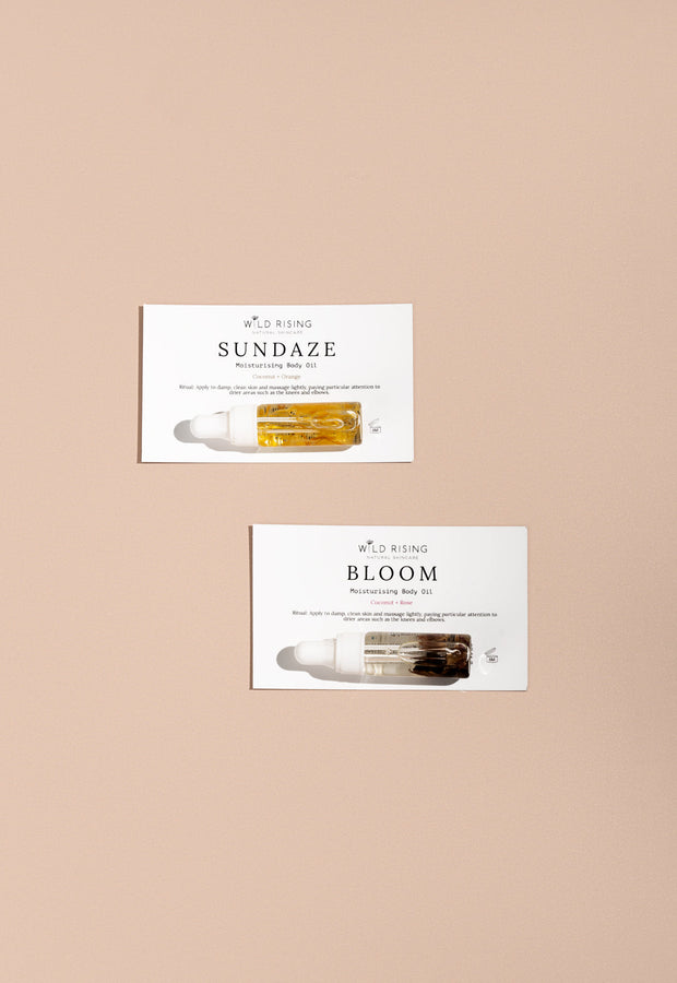 Wild Rising Mini Body Oil Travel Set