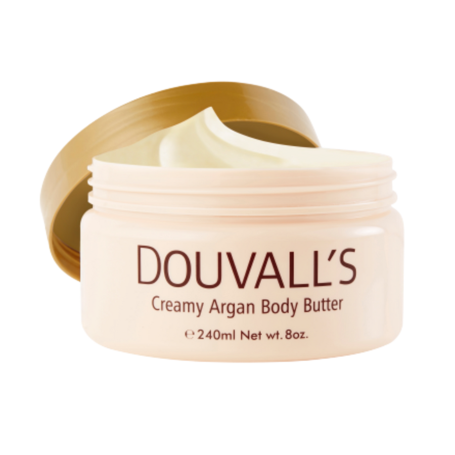 Douvalls Beauty Argan Body Butter Vanilla 240ml