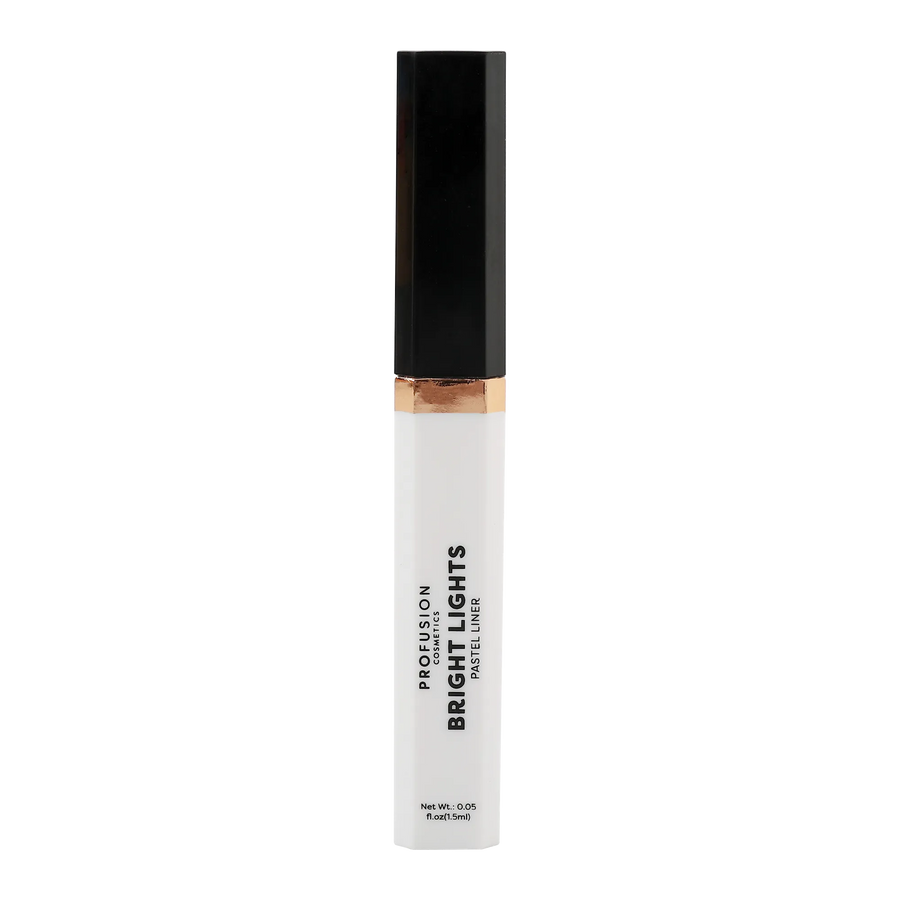 Profusion Bright Lights pastel liquid eyeliners in Lavender, Mint and White