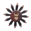 Viking Roller Beard Brush