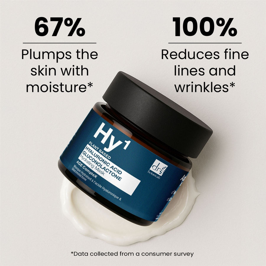 Dr Botanicals Hyaluronic Acid and Gluconolactone Mask