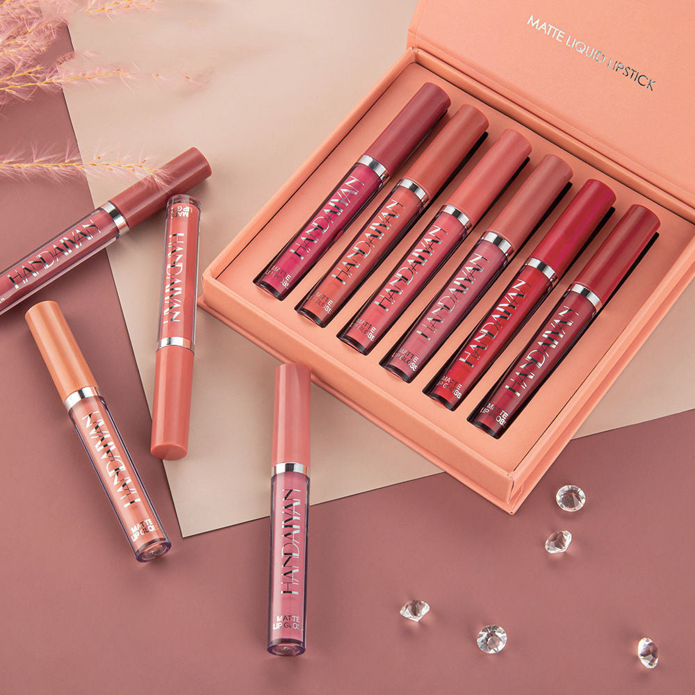 HDY Big Red Matte Lip Gloss Set