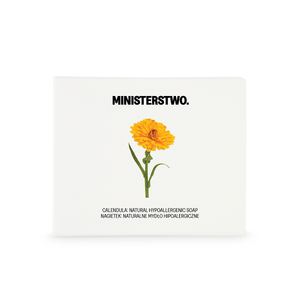 Calendula Hypoallergenic Soap 100g – Fragrance-Free Gentle Cleanser