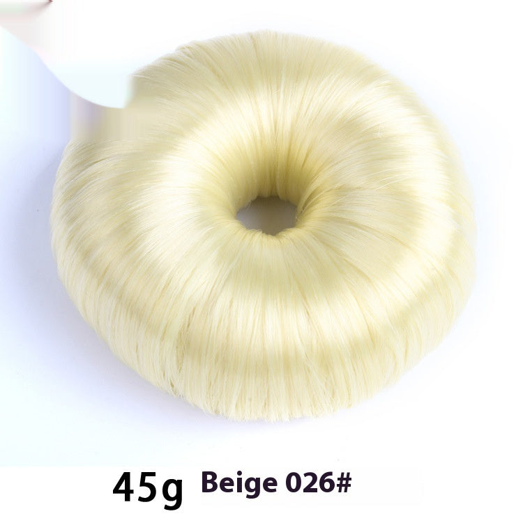 Beige donut hair bun shaper 45g