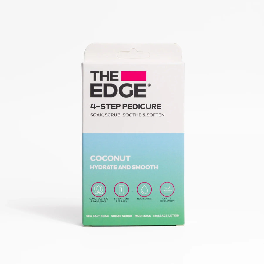Coconut pedicure scrub and mud mask