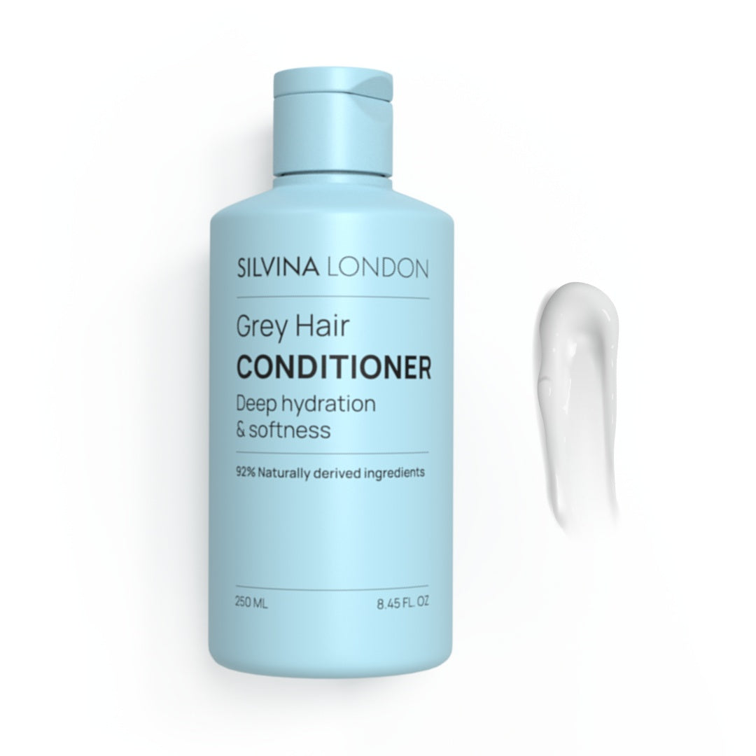Silvina London Grey Hair Shampoo Conditioner Duo