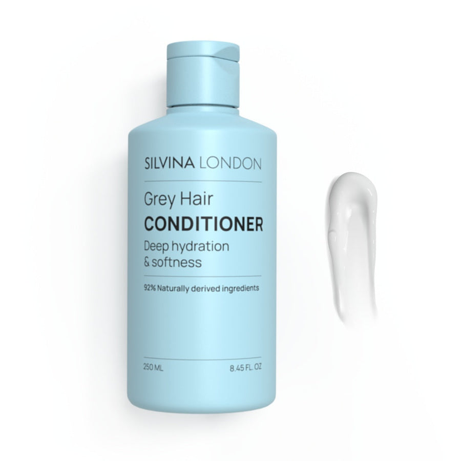 Silvina London Grey Hair Shampoo Conditioner Duo