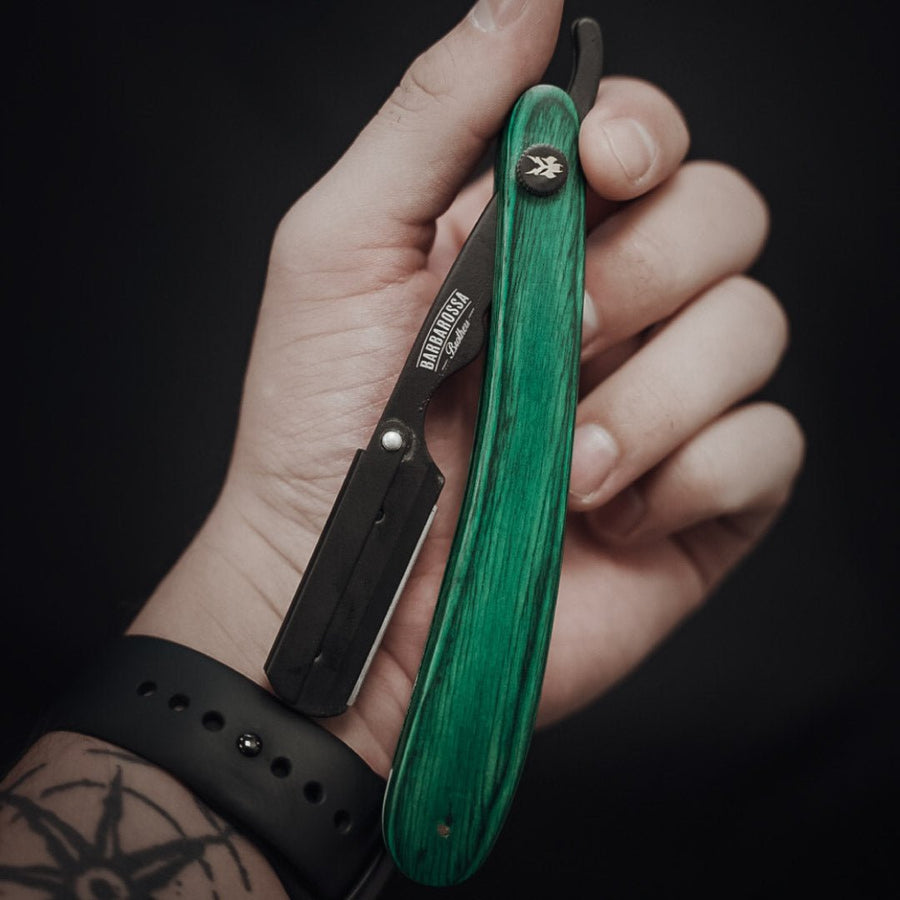 Barbarossa Brothers Buccaneer Razor Green Wood