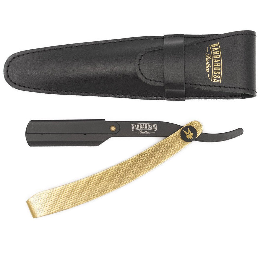 Barbarossa Brothers Jolly Roger Razor 24k Gold