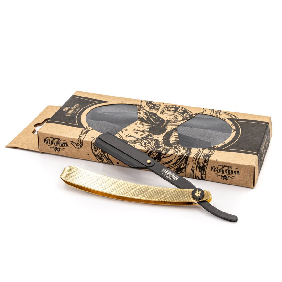 Barbarossa Brothers Jolly Roger Razor 24k Gold