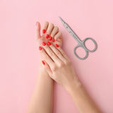 VIVA Instruments Curved Cuticle Nail Scissors 9.5cm