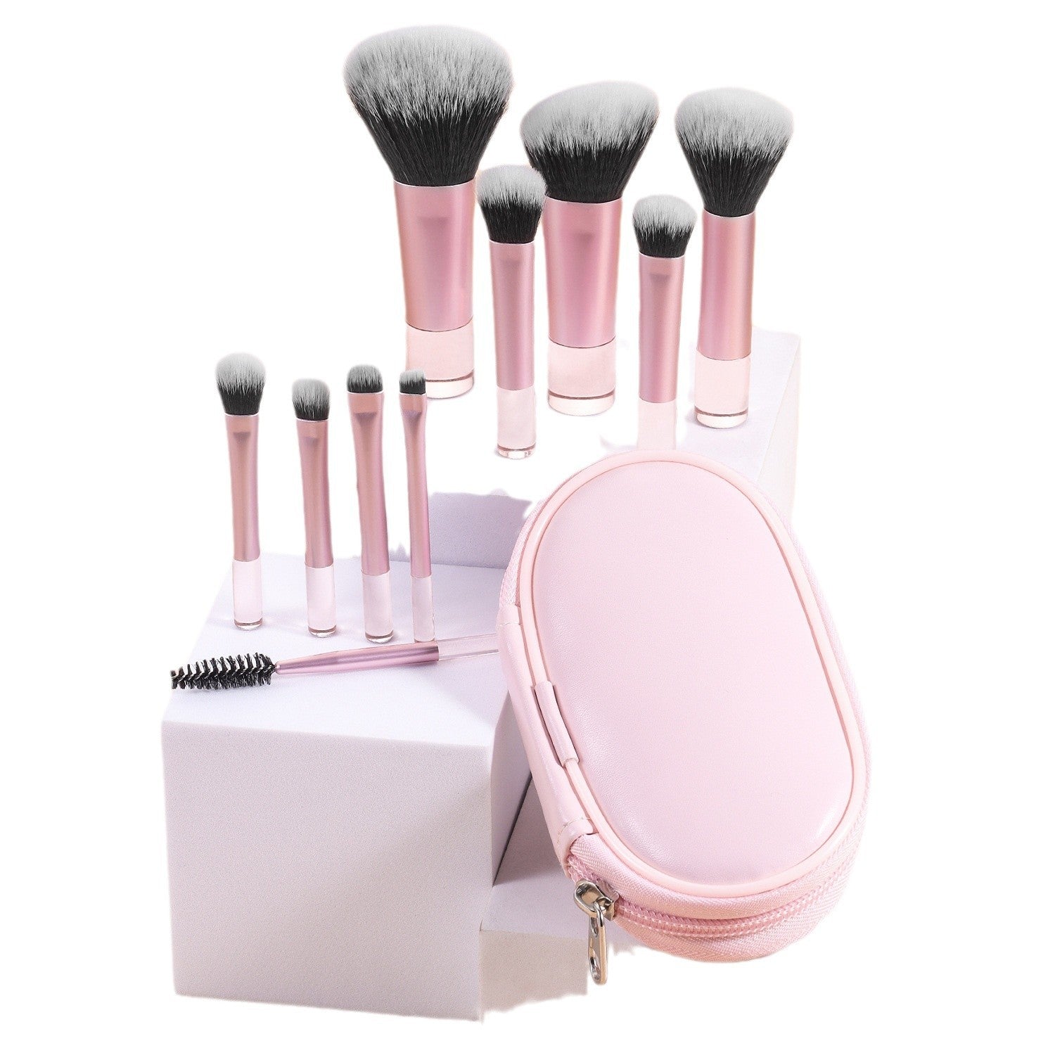 Makeup Brush Set with Storage Bag