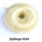 Beige donut hair bun shaper 30g