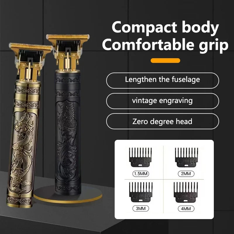 T9 Professional Hair Trimmer – Dragon Metal Edition