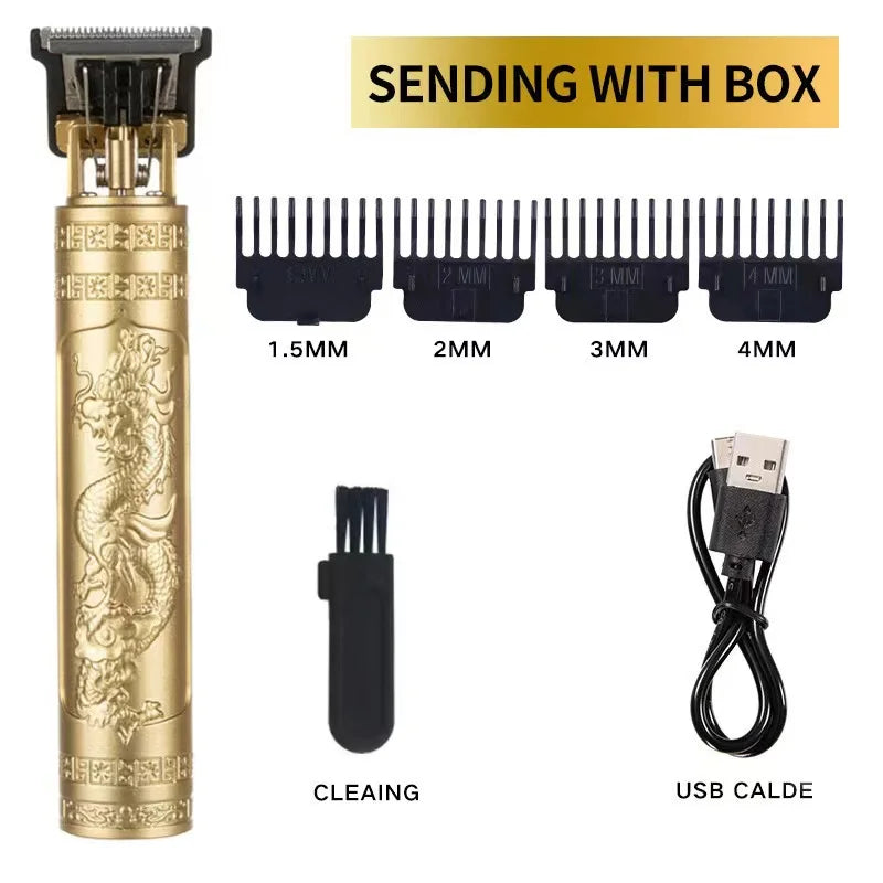T9 Professional Hair Trimmer – Dragon Metal Edition