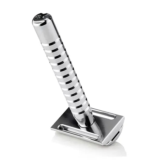 British-made Reggie's Saturn stainless steel safety razor