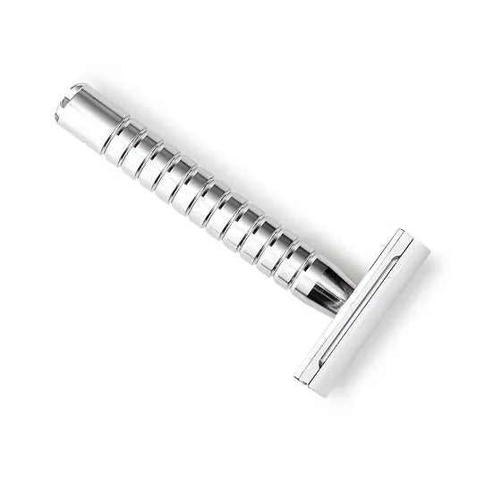 Saturn three-piece double-edge safety razor by Reggie's Razors