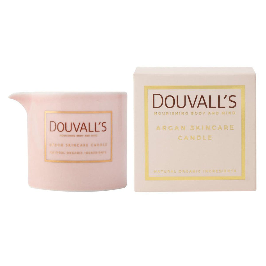 Organic Argan Skincare Candle – Orange & Frankincense (180g)