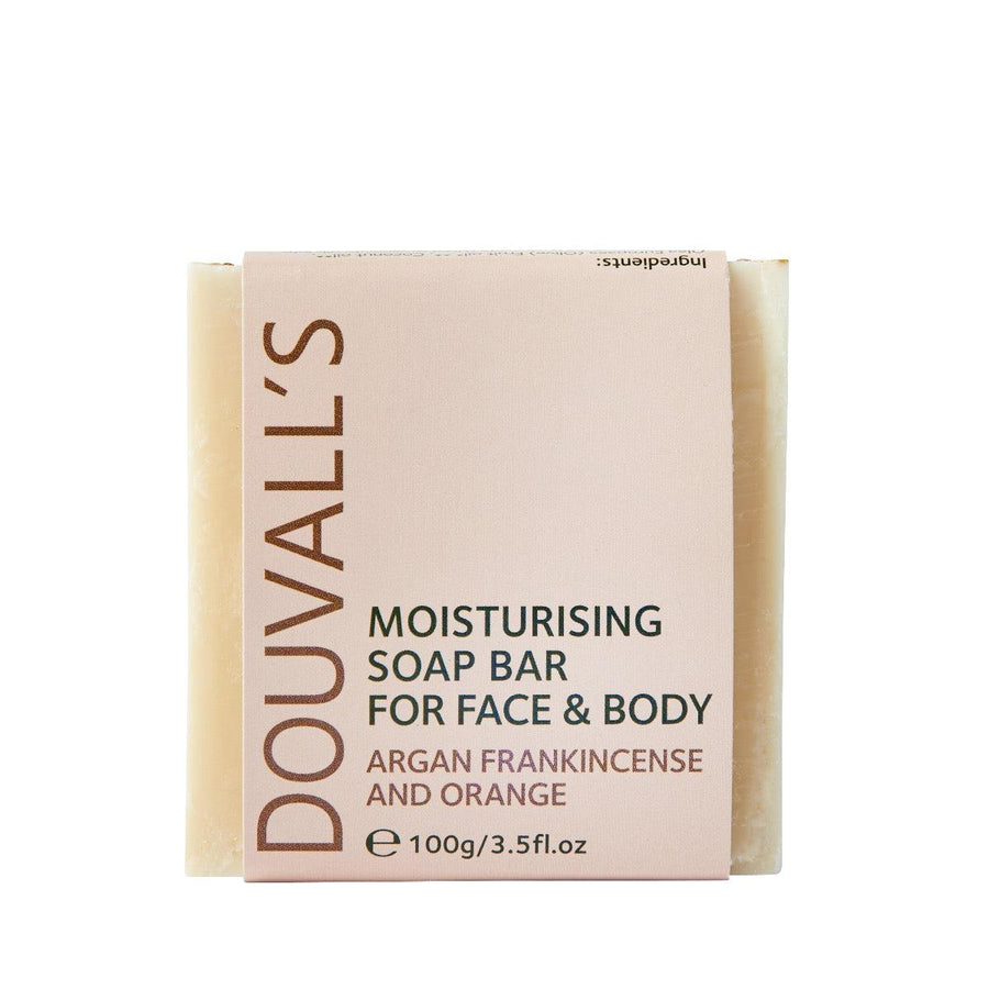Douvalls Beauty Argan Frankincense & Orange Soap 100g