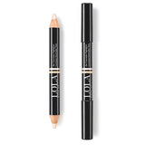 Two LOLA makeup pencils on a white background