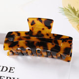 Patterned Acetate Hair Clip – product view 3