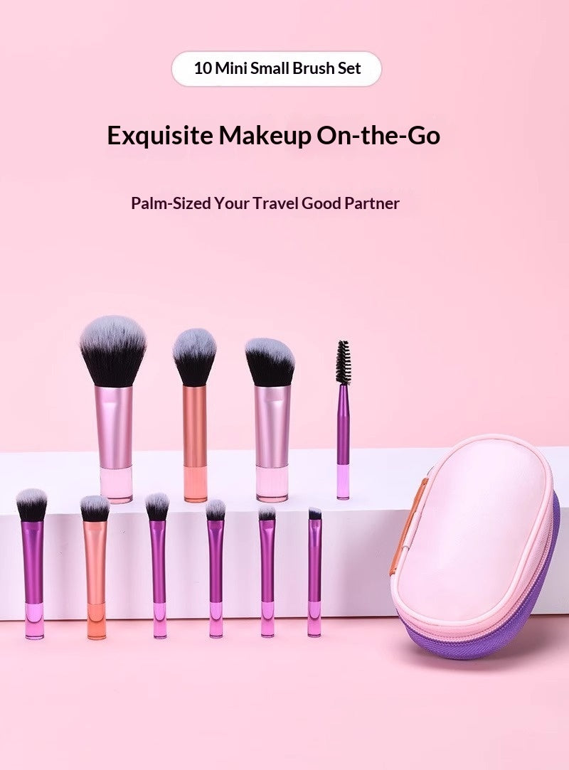 Makeup Brush Set with Storage Bag