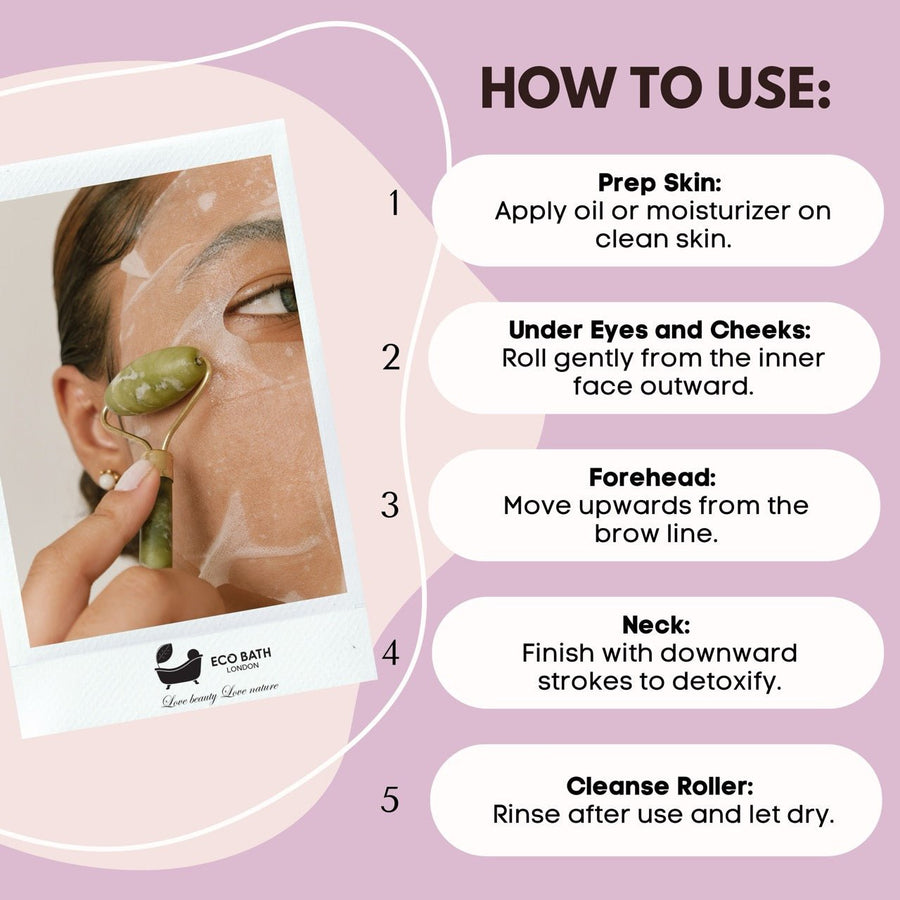 Eco Bath London Jade Face Roller