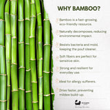 Eco Bath London Bamboo Hair Brush with Boar Bristles