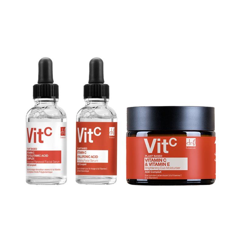 Dr Botanicals Vitamin C Duo moisturiser and facial serum